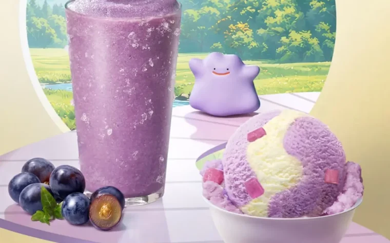 Pokémon x Baskin Robbins Korea ไวรัลอีกแล้ว! Ditto และ Umbreon เปลี่ยนเป็นไอศกรีมสุดน่ารัก แฟนไทยเห็นแล้วมีสิทธิ์โดนตก